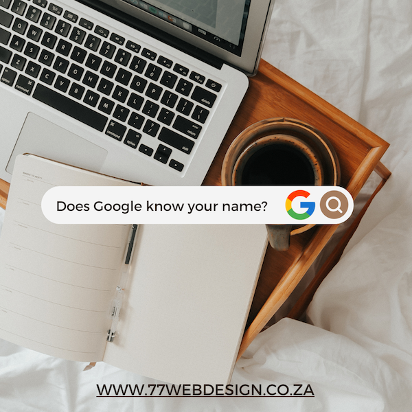 Does Google know my name?